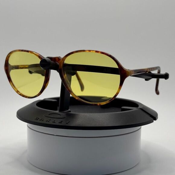 Vintage Ralph Lauren 523 Eyeglasses | Tortoise Frames | New Yellow Lenses 1980s main image 11